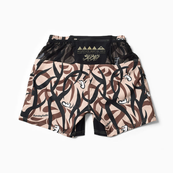 MMA×Takumi Okada Camo 7pockets Shorts（Unisex / Beige Camo）MMA