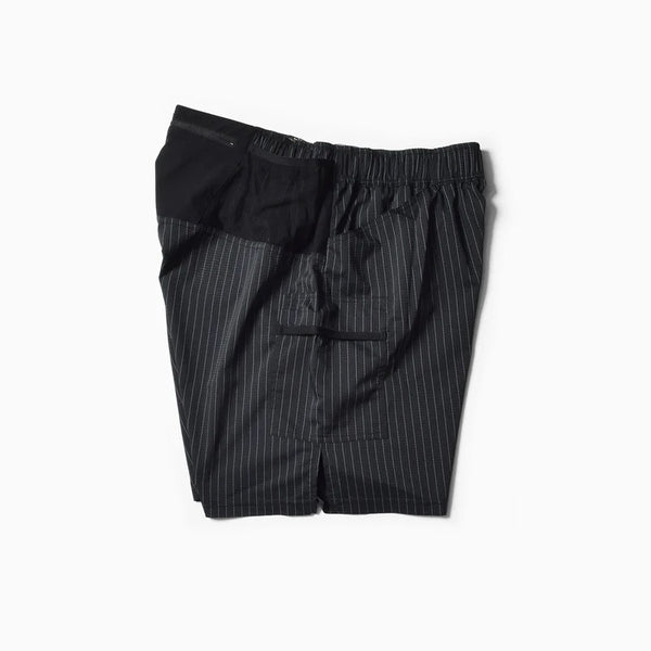 7pockets Run Shorts V7（Unisex / Black Stripe）MMA – MONKEY
