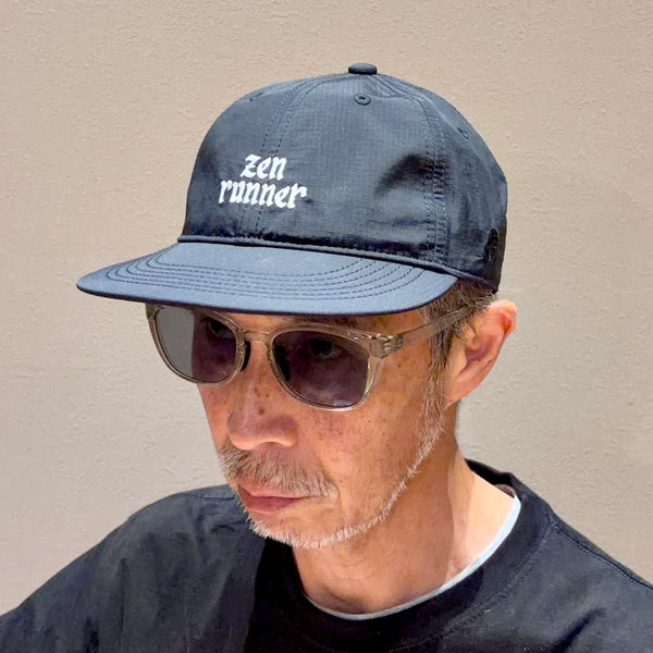ZEN RUNNER Cap '26（Unisex / Black）TACOMA FUJI RECORDS – MONKEY