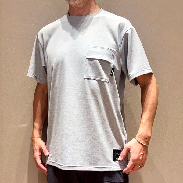 Dry Pocket Tee（Unisex / Gray）MMA – MONKEY CREW（モンキークルー）