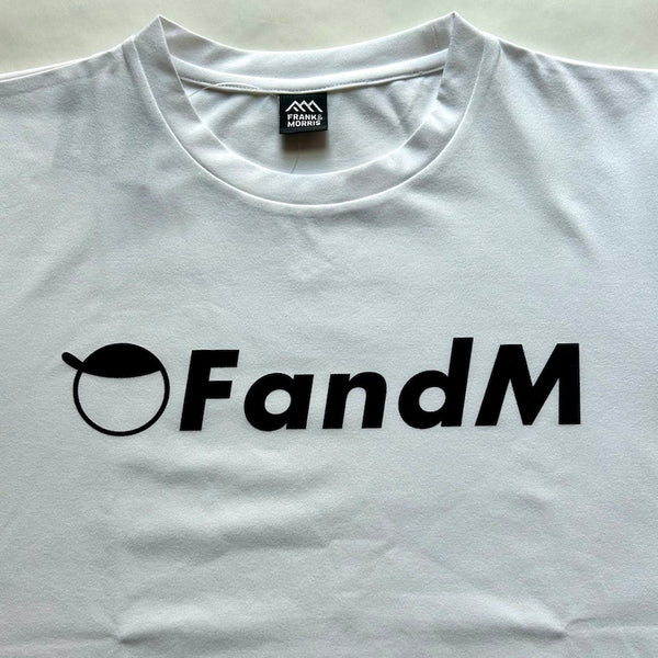 FandM Tee（Unisex / White）Frank & Morris