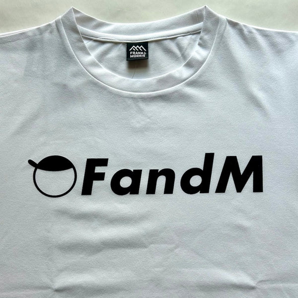 FandM Tee（Unisex / White）Frank & Morris – MONKEY CREW