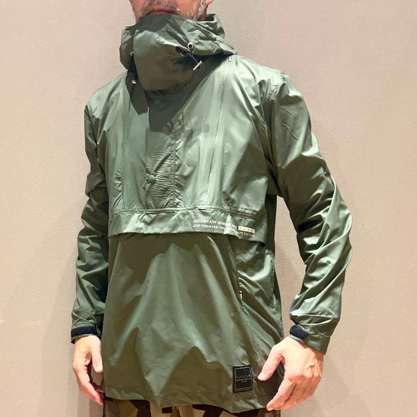 PERTEX® Packable Anorak KENNY（Unisex / Olive）MMA Black Belt