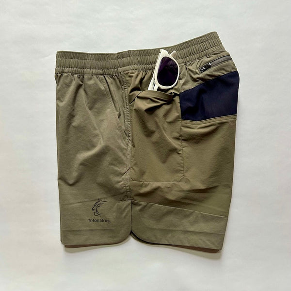 WS ELV1000 Hybrid Shorts (Women's / Light Brown）Teton Bros