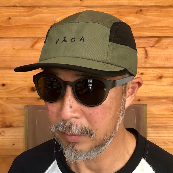 VÅGA Club Cap（Unisex / Utility Green×Black）VÅGA – MONKEY CREW