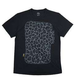 Leopard T-SHirts（Unisex / Black）Ranor