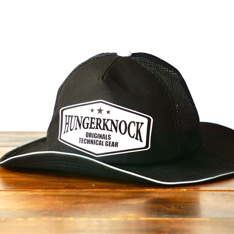 HUNGERKNOCK サファリハット Safari Hat（Unisex / Black）Hunger Knock Originals – MONKEY CREW