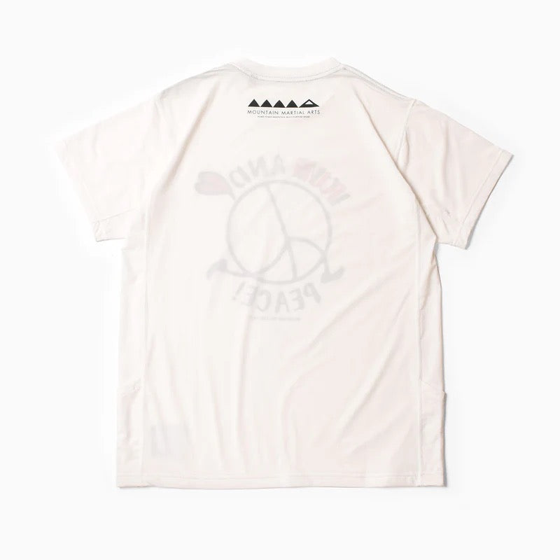 Run & Peace Tee（Unisex / Ivory）MMA