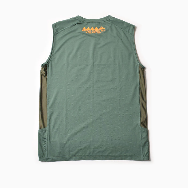 College Sleeve-less（Unisex / Green）MMA