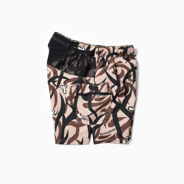 MMA×Takumi Okada Camo 7pockets Shorts（Unisex / Beige Camo）MMA