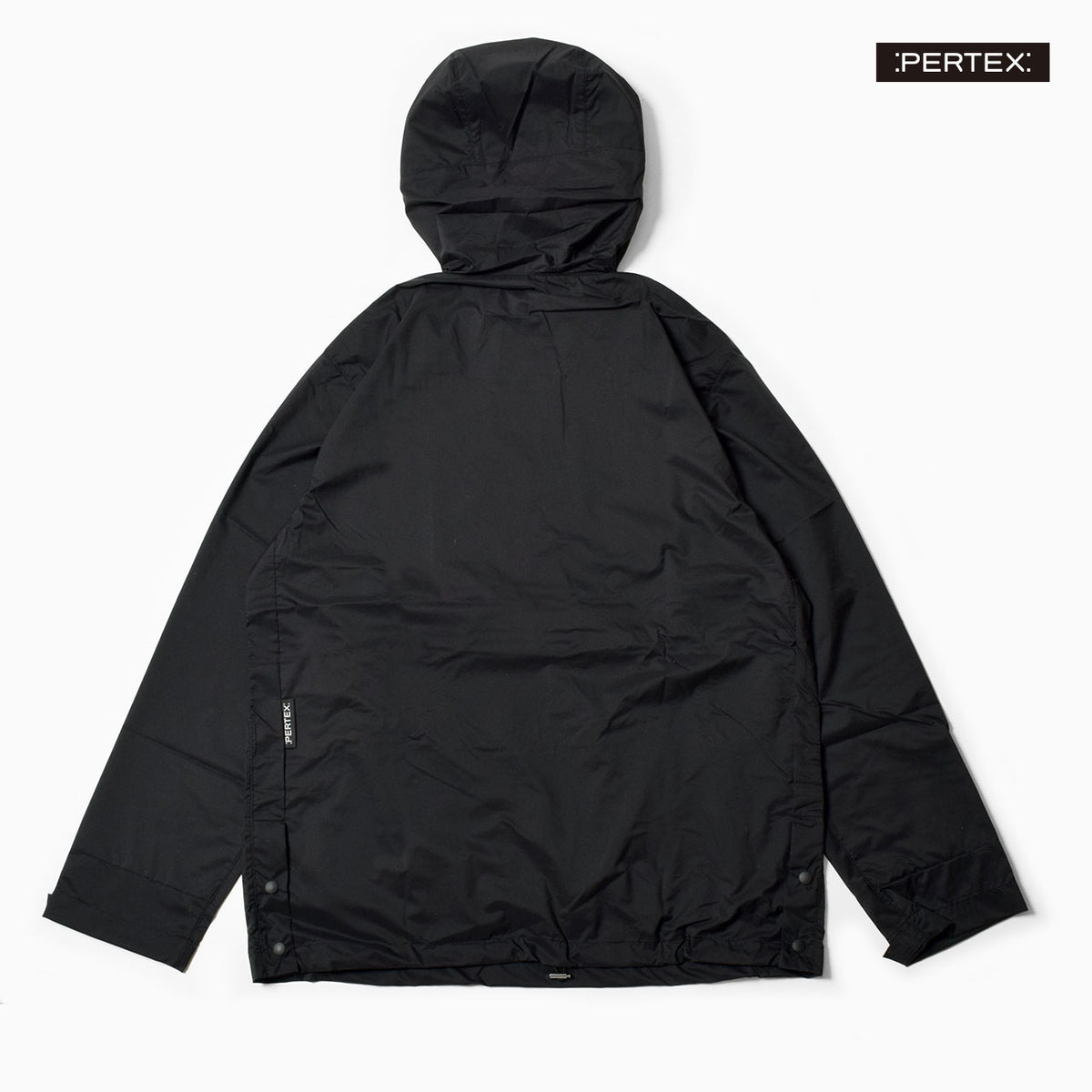 PERTEX® Packable Anorak KENNY（Unisex / Black）MMA Black Belt