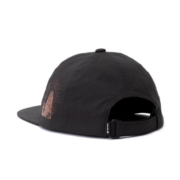 5panel Cap（Unisex / Black）RUN AMOK