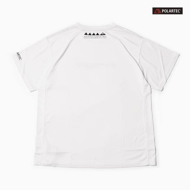 POLARTEC® Power Dry NRNL Run Tee（Unisex / White）MMA – MONKEY