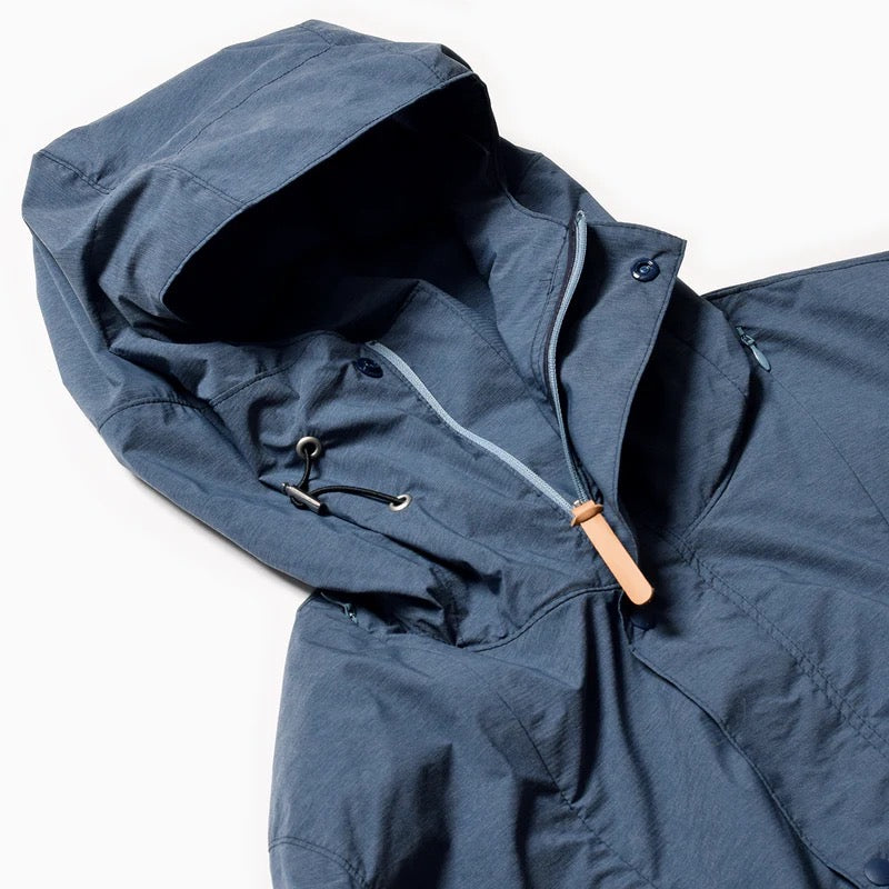 PERTEX Packable Anorak V2 KENNY（Unisex / Indigo×Gray）MMA