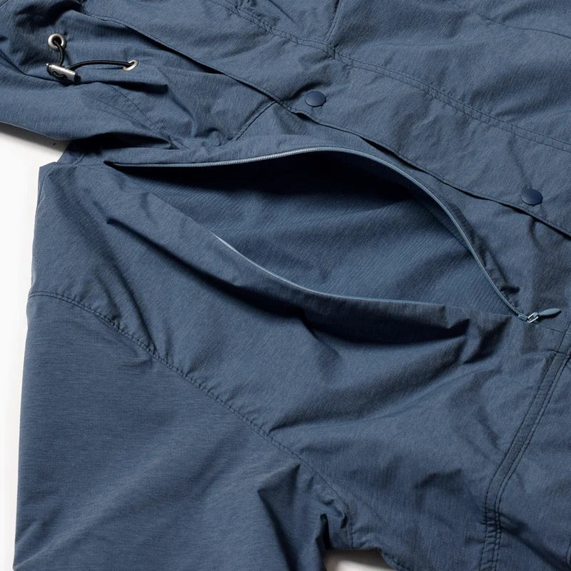 PERTEX Packable Anorak V2 KENNY（Unisex / Indigo×Gray）MMA