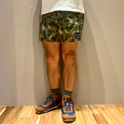 MMA×Jerry Ukai Ponchoman Camo Hike & Run Shorts（Unisex / Green）MMA