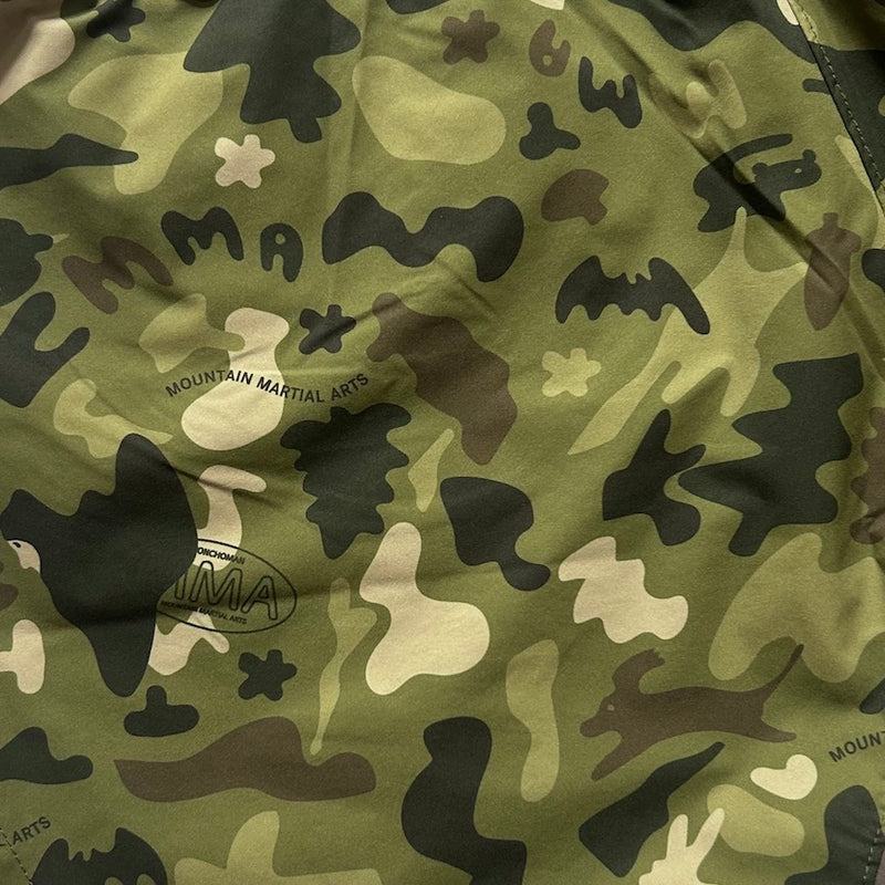 MMA×Jerry Ukai Ponchoman Camo Hike & Run Shorts（Unisex / Green）MMA