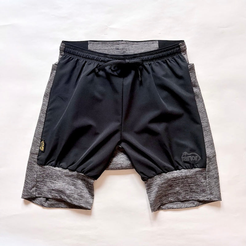 Tights Long（Unisex / Gray×Black）Ranor – MONKEY CREW（モンキー