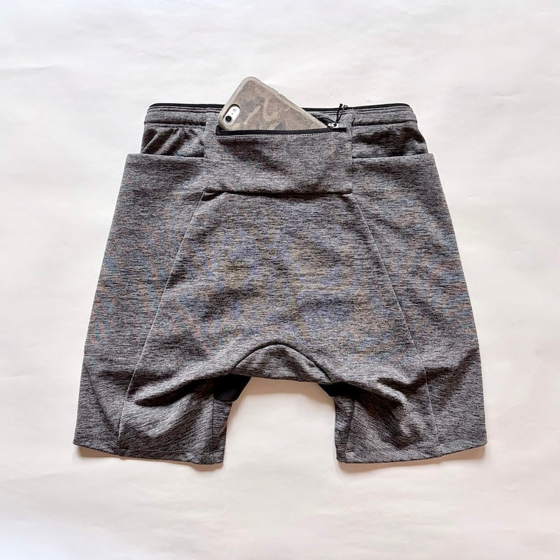 Tights Long（Unisex / Gray×Black）Ranor – MONKEY CREW（モンキー