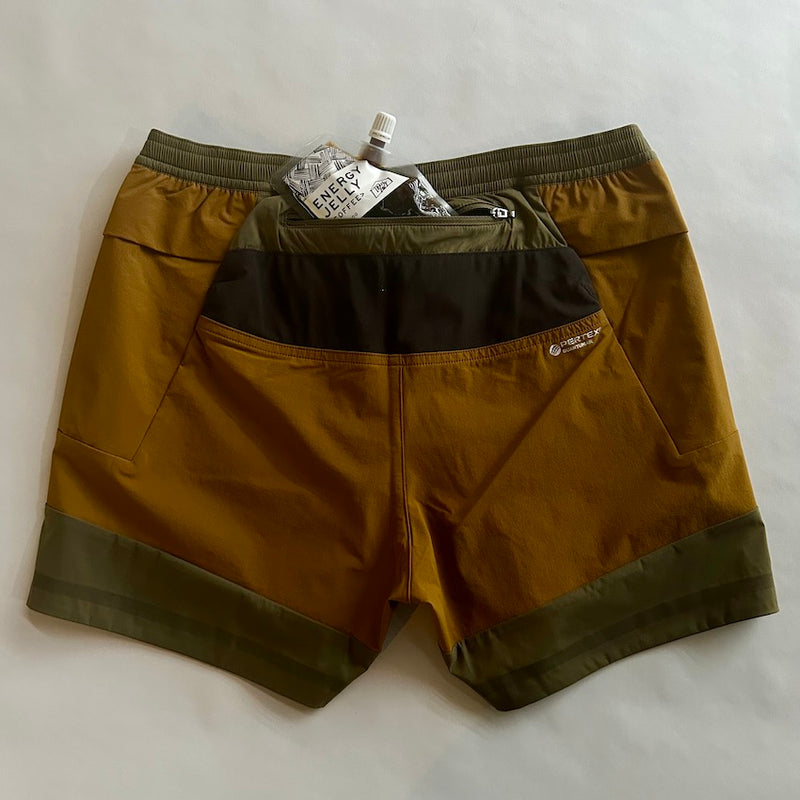 ELV1000 5in Hybrid Shorts (Men's / Olive Green）Teton Bros 