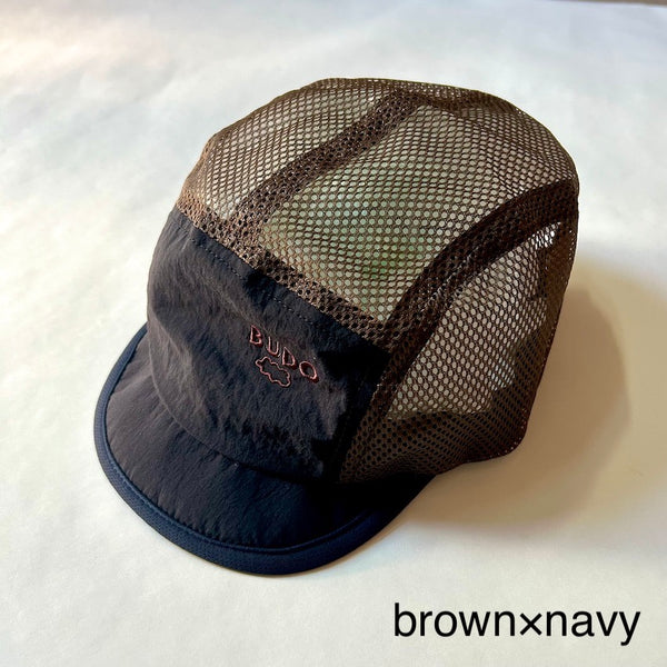 Short Brim Dry Mesh Cap（Unisex / 2col）BUDO