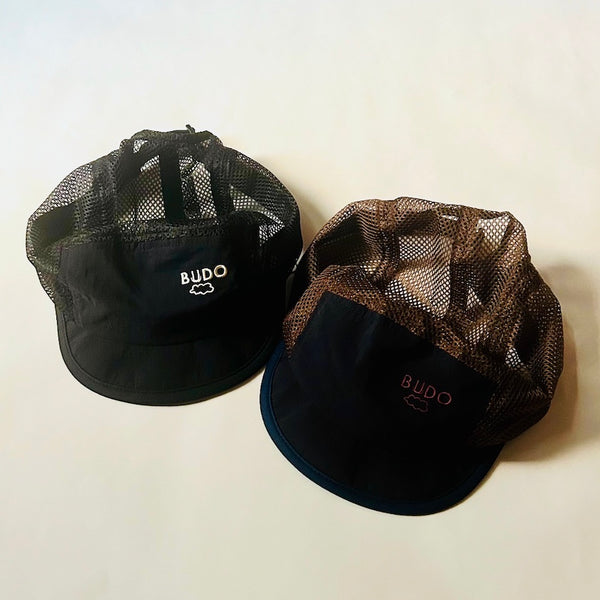 Short Brim Dry Mesh Cap（Unisex / 2col）BUDO