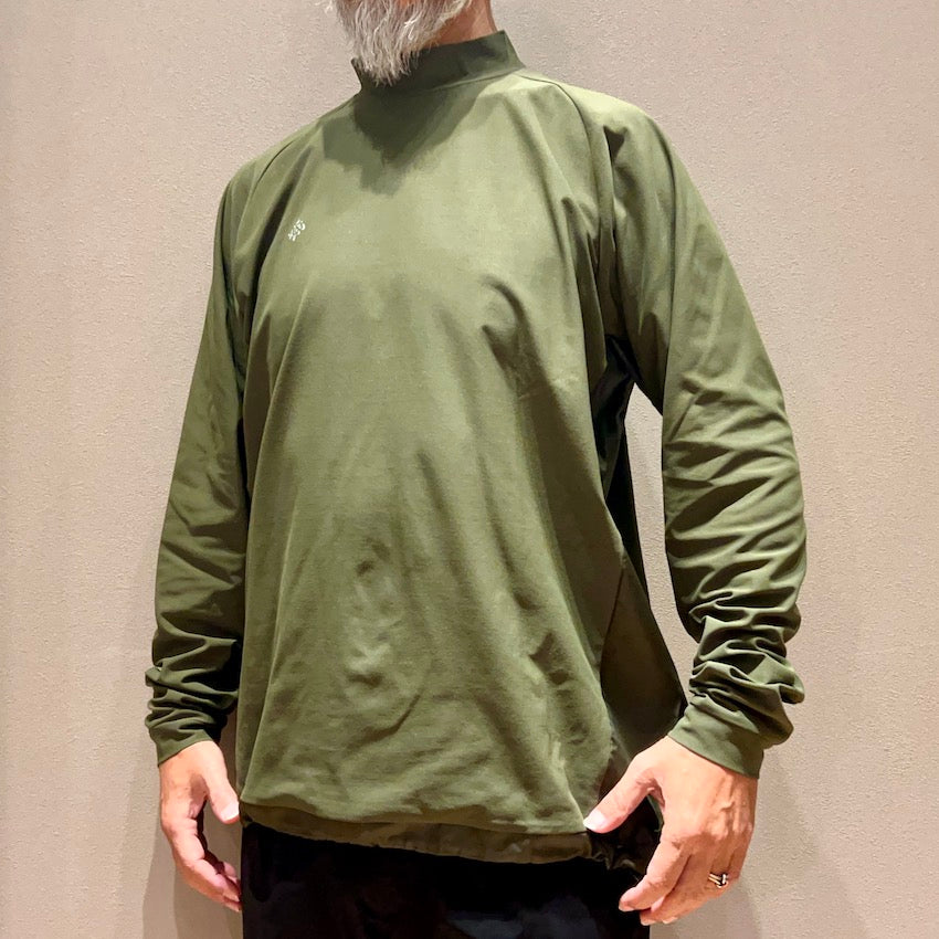 ODD Mock Neck L/S Tee(Unisex / Olive)RYOGEN – MONKEY CREW ODD Mock Neck L/S Tee(Unisex / Olive)RYOGEN – MONKEY CREW