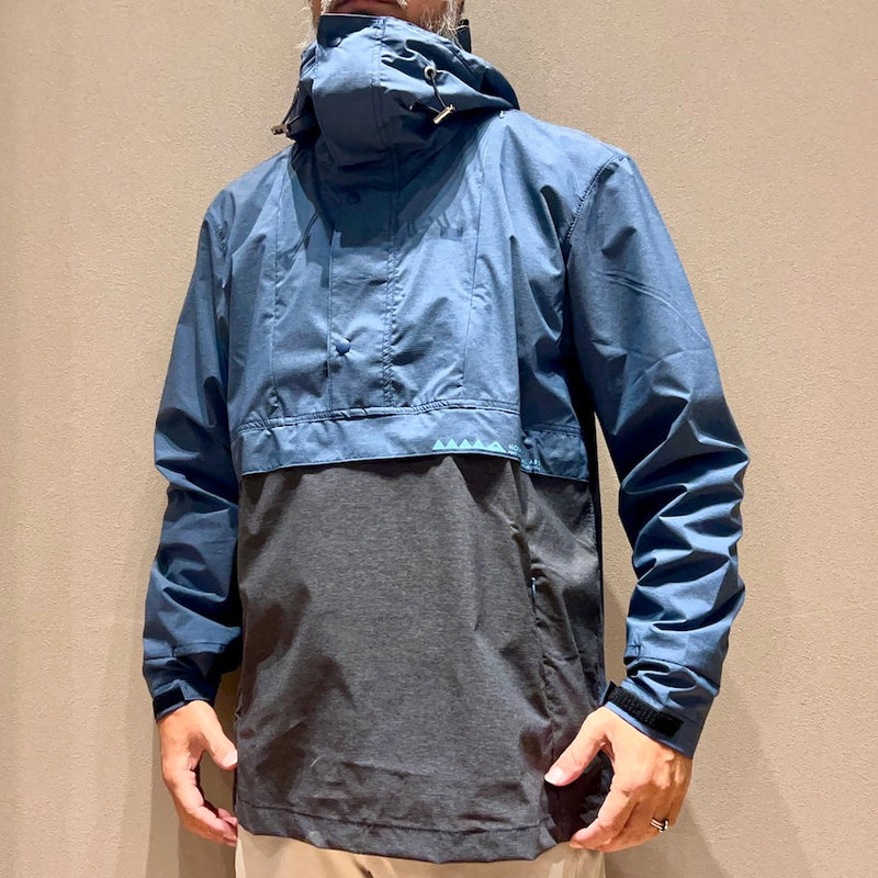 PERTEX Packable Anorak V2 KENNY（Unisex / Indigo×Gray）MMA