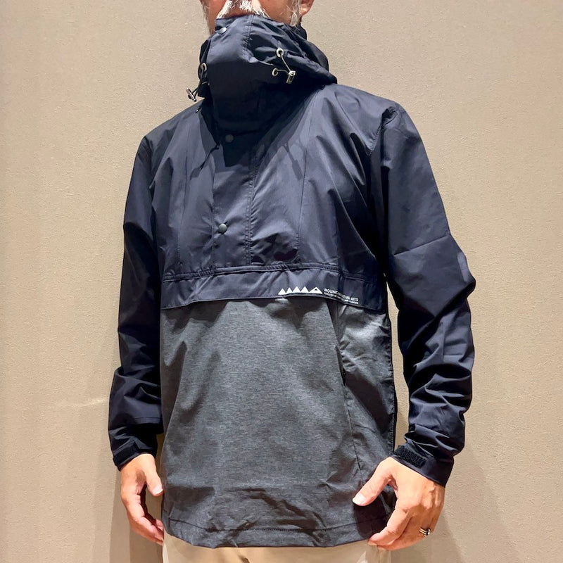 PERTEX Packable Anorak V2 KENNY（Unisex / Black×Gray）MMA