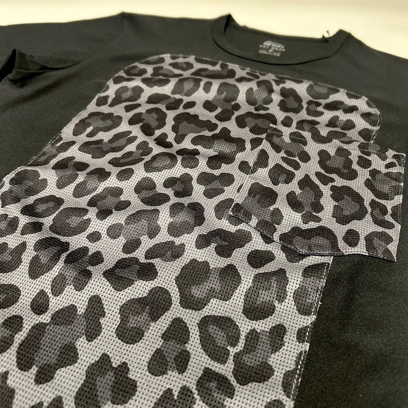 Leopard T-SHirts（Unisex / Black）Ranor