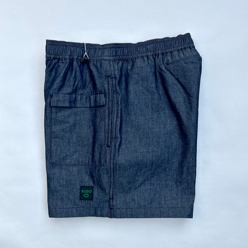 Minimum Denim Shorts No Washed（Unisex / Indigo）BUDO