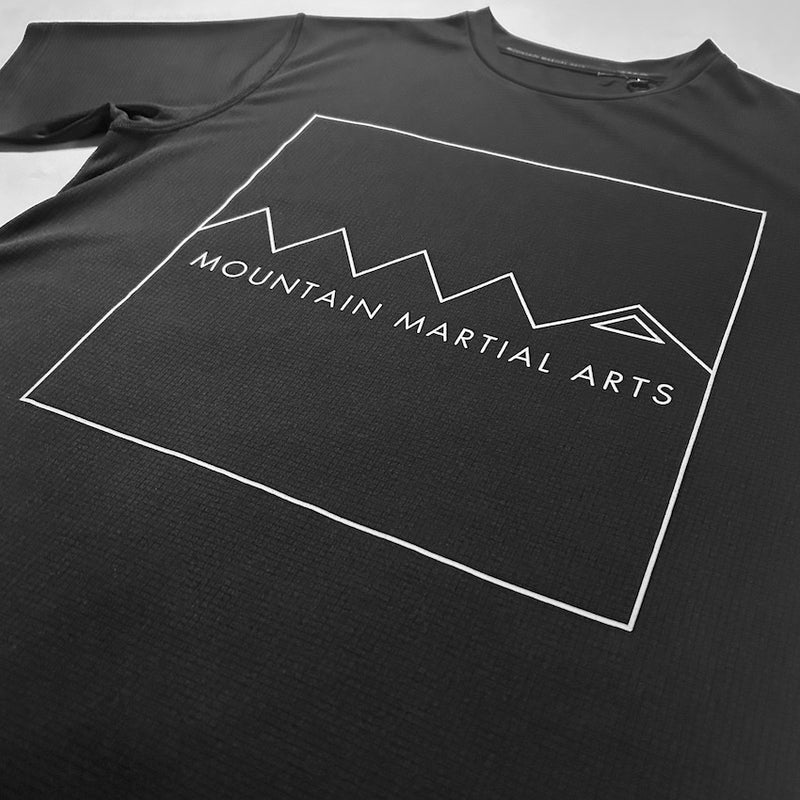 MMA Logo Tee POLARTEC version（Unisex / Black）MMA Athlete Line