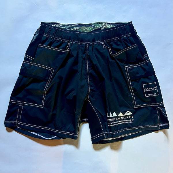 PERTEX 7pocket Run Shorts（Unisex / Black）MMA Athlete Line