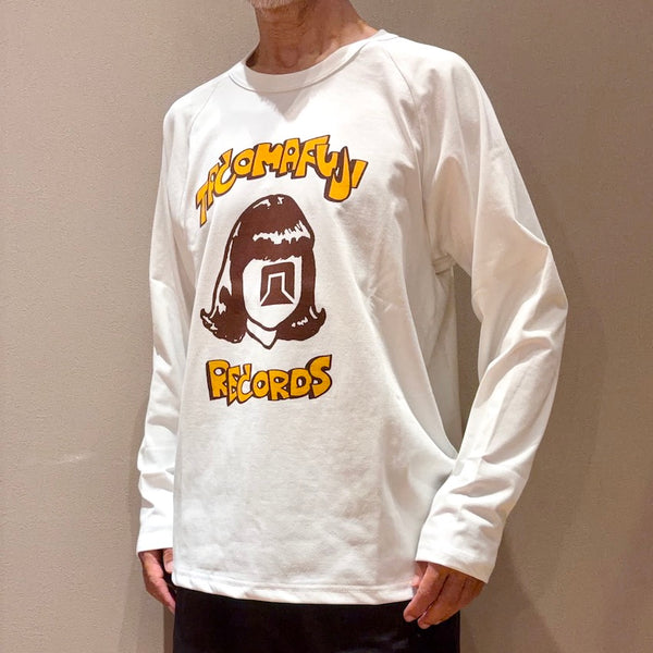 【XL】Tacoma Fuji Records BIG SMILES Tシャツ TACOMA OF NOISE POLY LS Tee（Unisex / White）TACOMA FUJI RECORDS