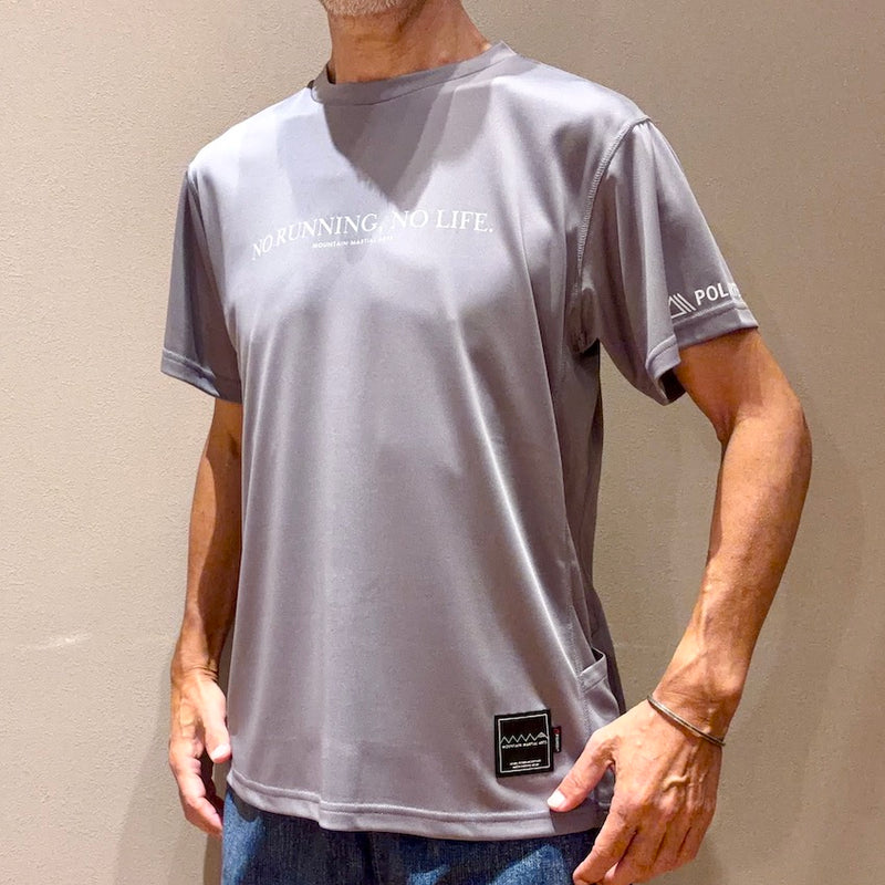 POLARTEC® Power Dry NRNL Run Tee（Unisex / Gray）MMA – MONKEY CREW