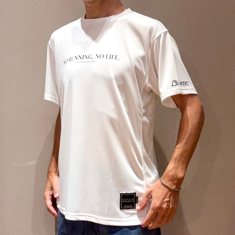 POLARTEC® Power Dry NRNL Run Tee（Unisex / White）MMA – MONKEY