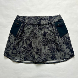 Leaf Pattern Skirt（Women’s / Olive×Black）Ranor