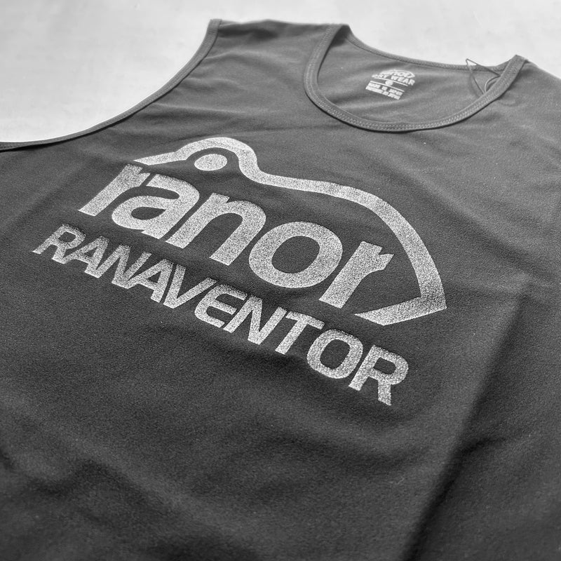 Basic No Sleeve（Unisex / Black）Ranor