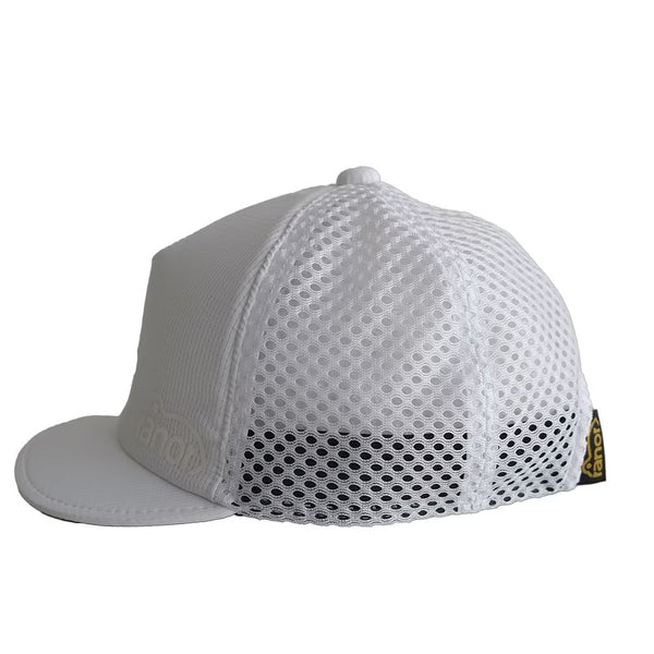 Basic Mesh Cap（Unisex / White）Ranor