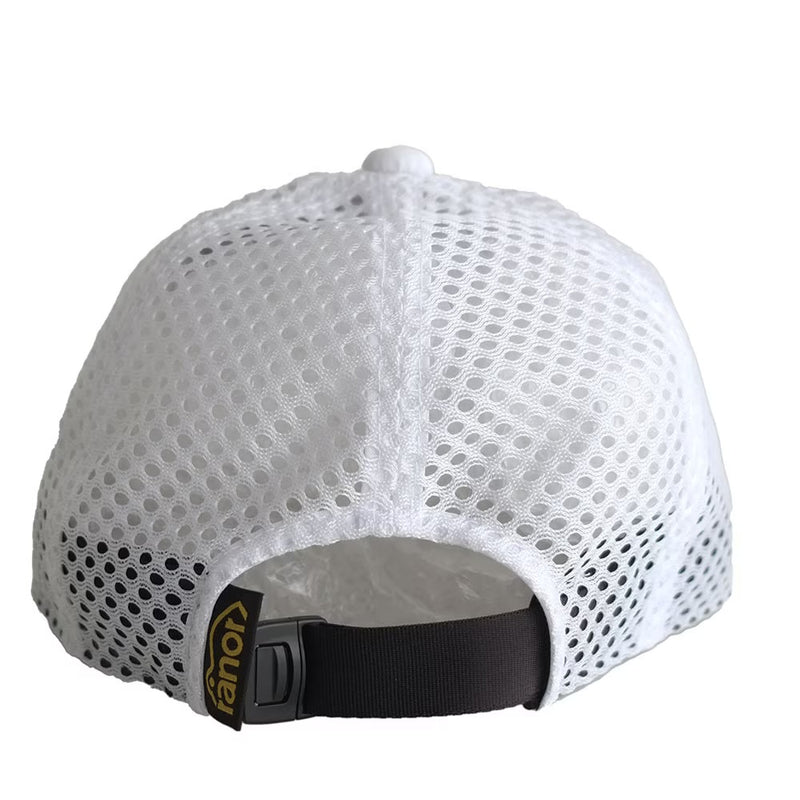 Basic Mesh Cap（Unisex / White）Ranor