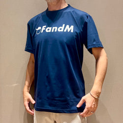 FandM Tee（Unisex / Navy）Frank & Morris