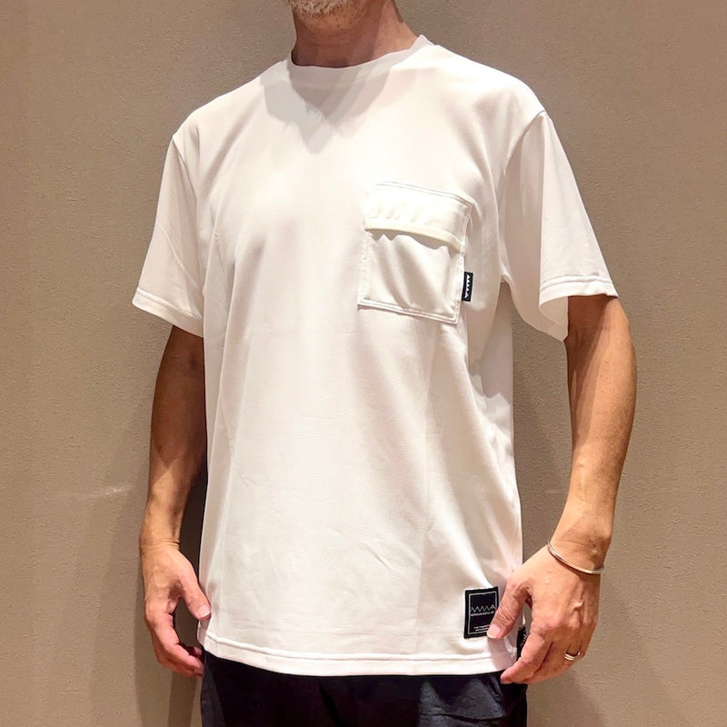 Dry Pocket Tee（Unisex / White）MMA