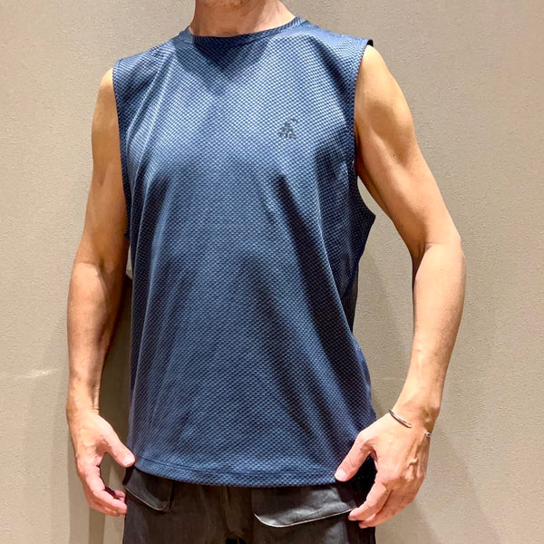 Adjust Sleeveless Shirts（Unisex / Blue Berry）STATIC