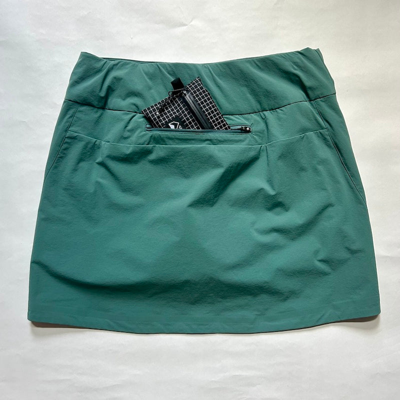 WS Run Skirt（Women's / Grayish Green）Teton Bros