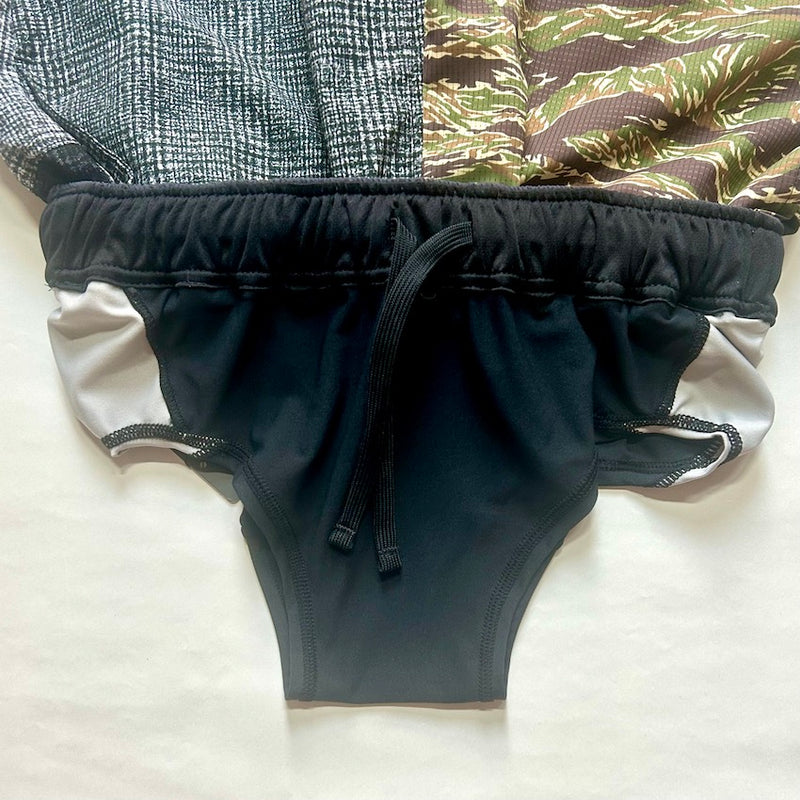 MMA×RYOGEN Racing Run Shorts V2.5（Unisex / Tiger Camo×Check）MMA