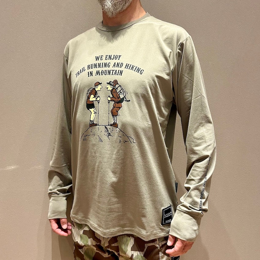 LS Tee by Jerry Ukai（Unisex / Olive）MMA×SAYAMA works