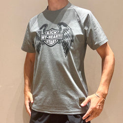 Kick Start My Heart Tee（Unisex / Heather Gray）Monkey Crew Originals