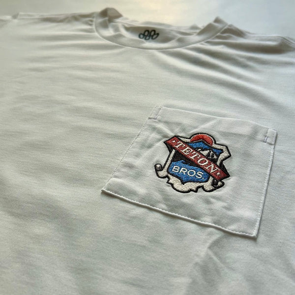 TB Emblem L/S Tee（Unisex / White）Teton Bros