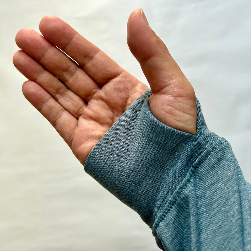 TB Monoline L/S Tee（Unisex / Blue）Teton Bros