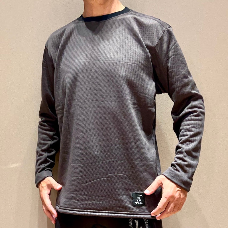 Adrift Crew（Unisex / Off Black）STATIC